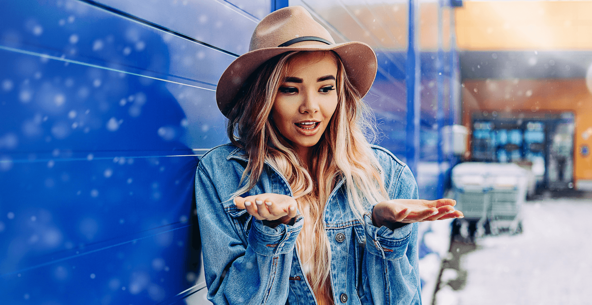 denim-hat-woman-blue-hands