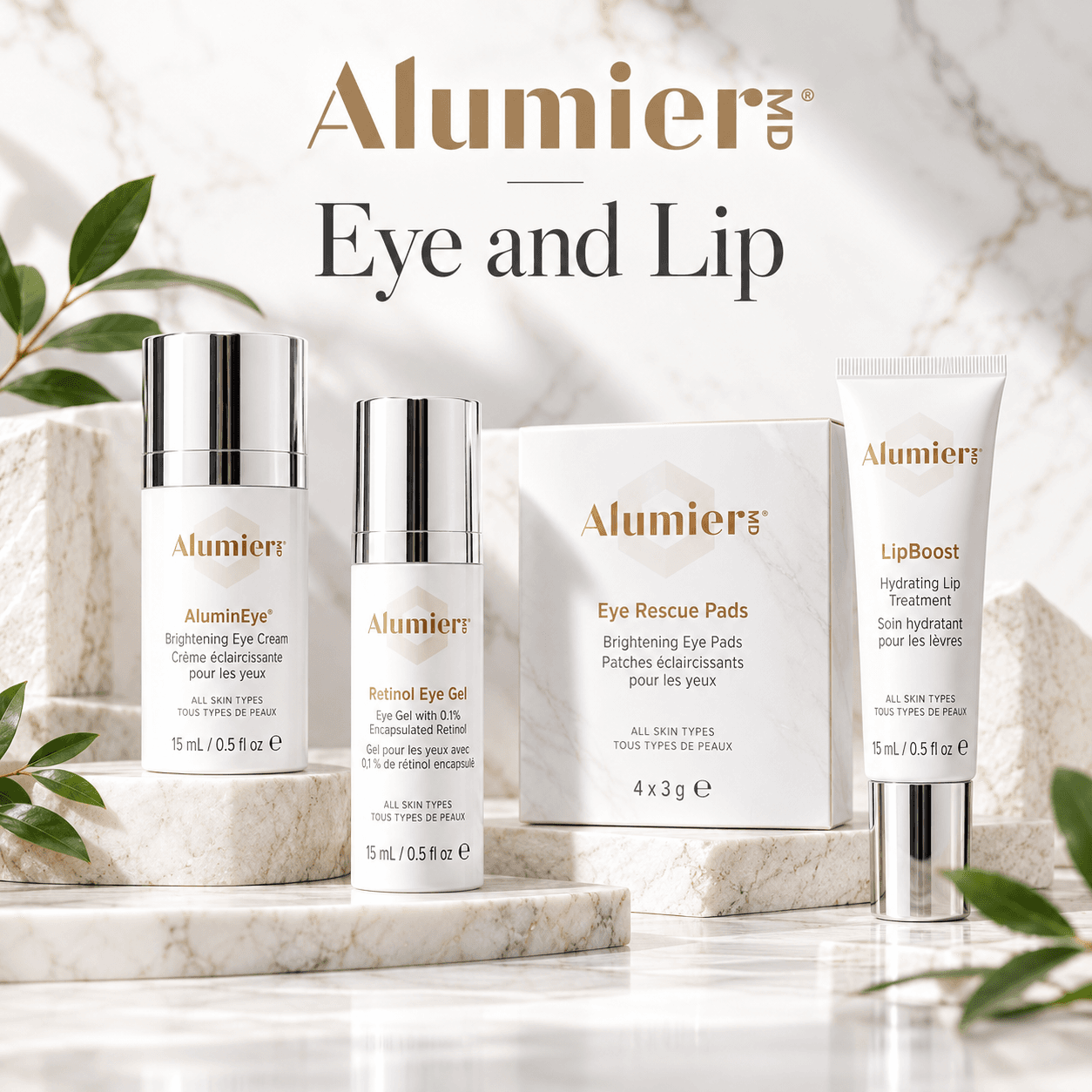 for eye and aLip Care Alumier MD